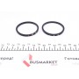 Ремкомплект супорта (переднього) Subaru Legacy 96-99 (d=43mm) (+2 поршня) (Akebono)