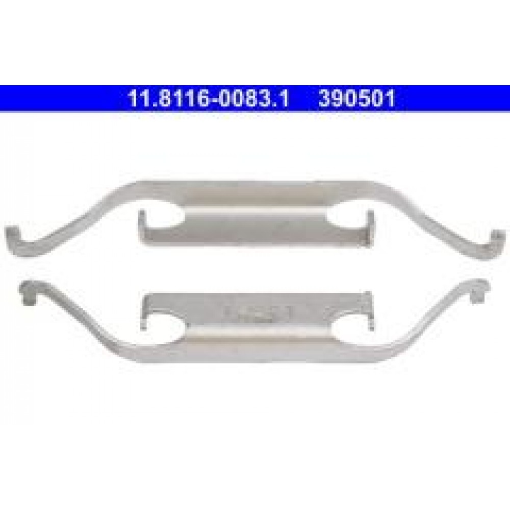 Планка супорта (переднього) прижимна (к-кт) BMW 3 (E46)/5 /7 (E32) -05/X3 (E83) 03-12 (Ate-Teves)