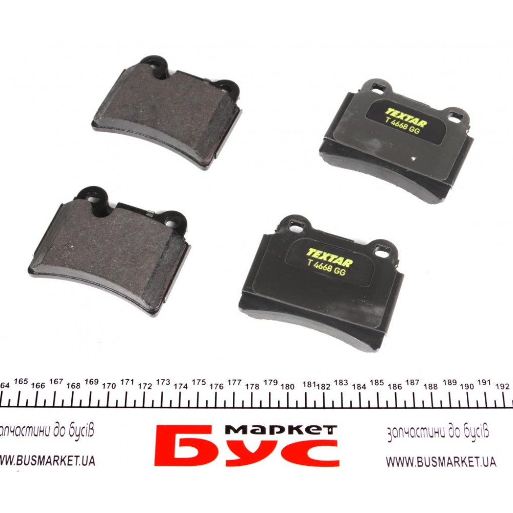 Колодки гальмівні (задні) VW Touareg 02-10 (Brembo)