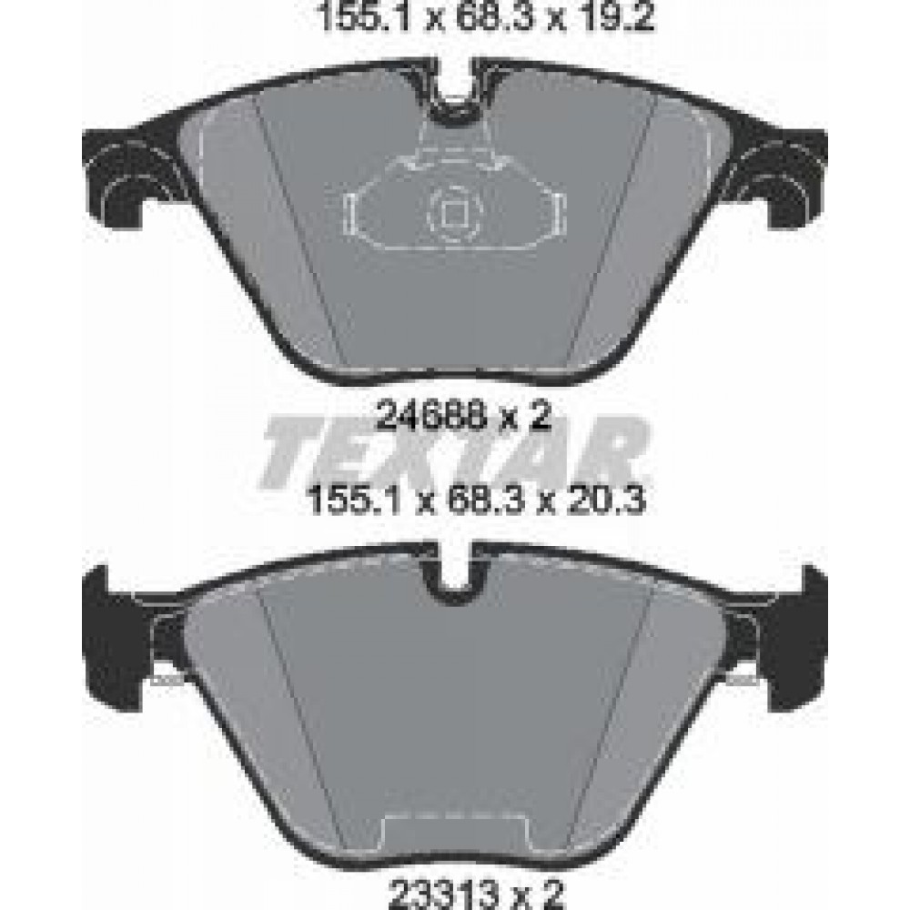 Колодки гальмівні (передні) BMW 5 (F10,F11)/6 (F06,F12,F13) 09- (Teves) Q+