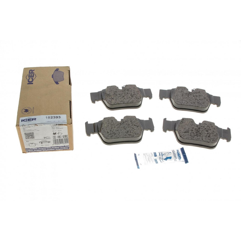 Колодки гальмівні (задні) BMW 1 (F40)/2 (F44) 19-/X2 (F39) 18-/Mini Clubman/Countryman 19-