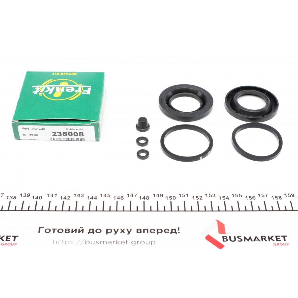 Ремкомплект супорта (заднього) Volvo 240-260 74-93 (d=38mm) (Ate)