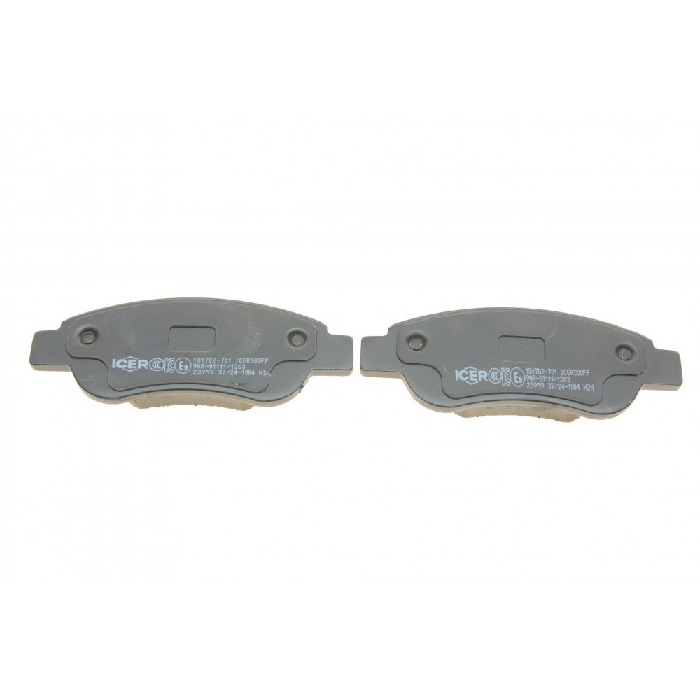 Колодки гальмівні (передні) Citroen С1/Peugeot 107 05-/108 14-/Toyota Aygo 05-