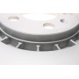 Диск гальмівний (передній) Skoda Octavia 96-10/Seat Leon/VW Golf 97-06 (279.5x22) (з покр.) (вент.)