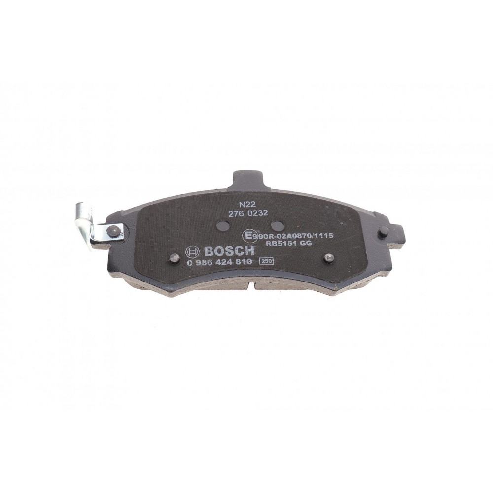 Колодки гальмівні (передні) Hyundai Elantra 00-06/Matrix 01-10/Kia Cerato 04-09