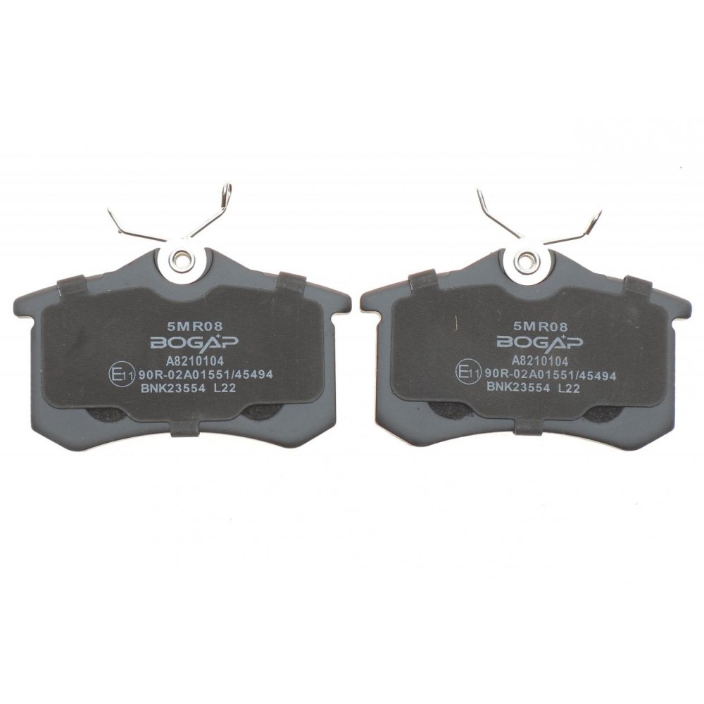 Колодки гальмівні (задні) VW Caddy 04-15/Golf 97-16/Passat B5 96-05/Skoda Fabia/Citroen/Peugeot 99-