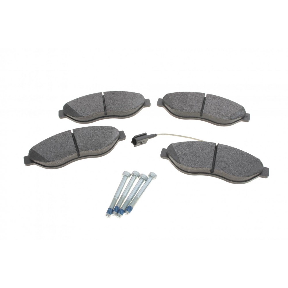 Колодки гальмівні (передні) Citroen Jumper/Fiat Ducato/Peugeot Boxer 06- (Brembo)/(з датчиком)