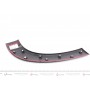 Молдинг дверей (L) Citroen Jumper/ Fiat Ducato/ Peugeot Boxer 06-