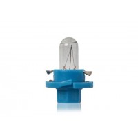 Автолампа 12V 1.2W BX8.4d Blue (в щиток приладів)
