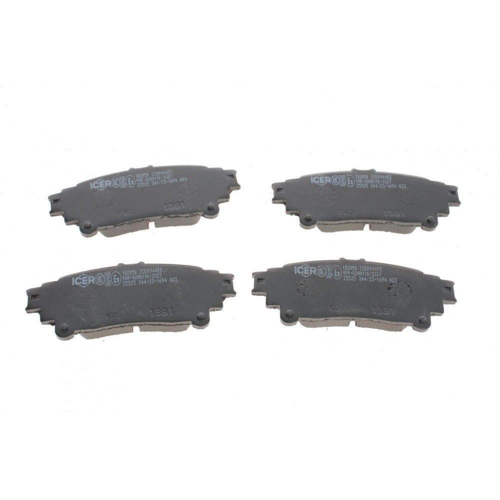 Колодки гальмівні (задні) Lexus GS IV 11-/IS III 13-/RC 14-/Toyota Prius III 08-/Verso 09-