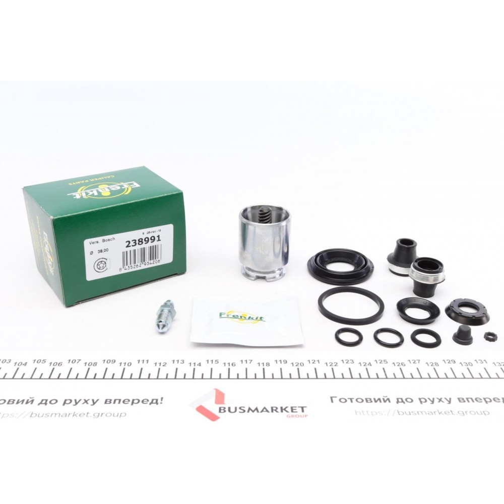 Ремкомплект супорта (заднього) Opel Astra G/Zafira 98-05 (d=38mm) (Bosch) (+поршень з механізмом)