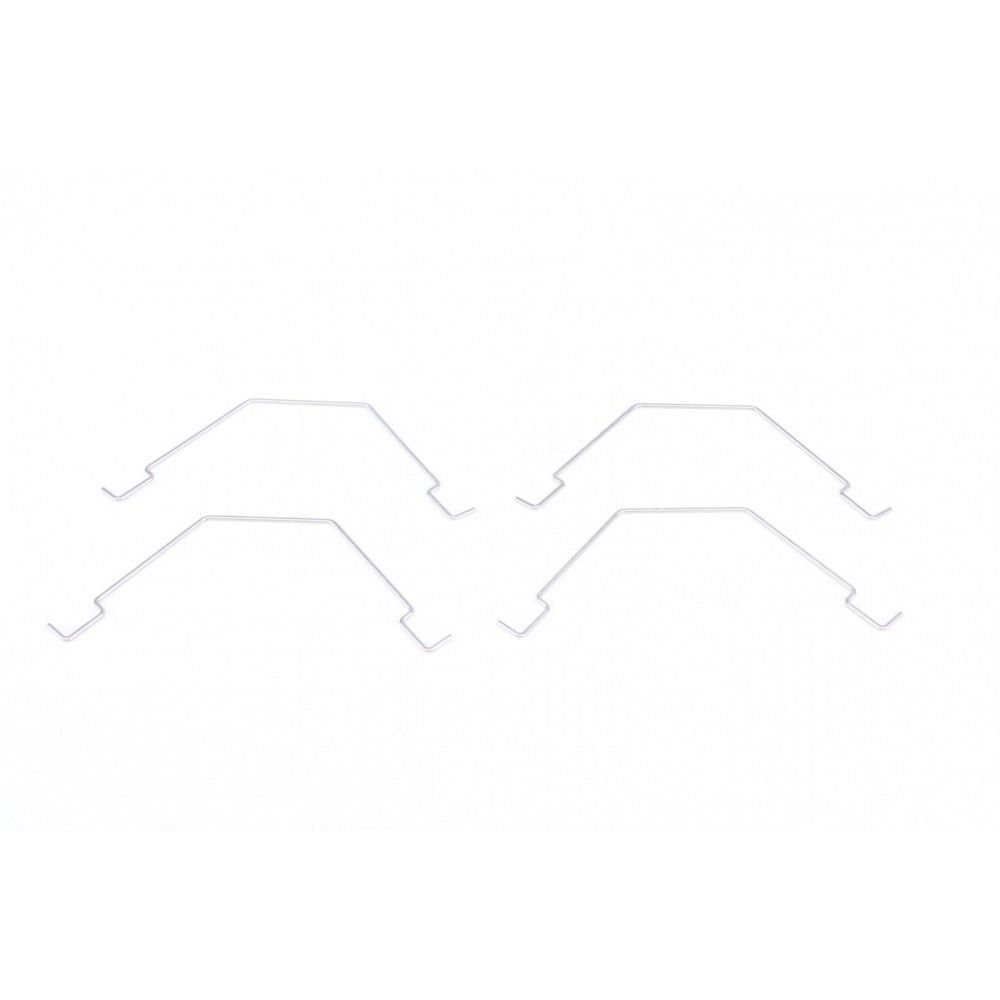 Планка супорта (переднього) прижимна (к-кт) Mazda 323/626 91-02 (Akebono)