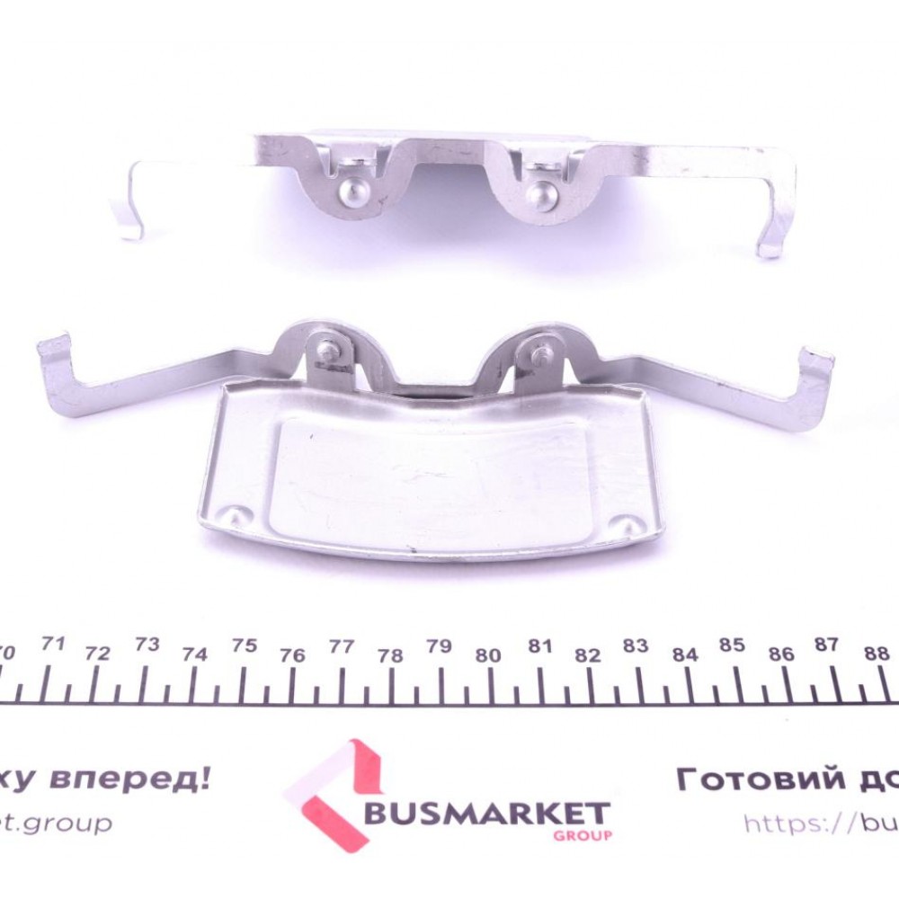 Планка супорта (переднього) прижимна (к-кт) VW T5 03-/T6 03- (Ate)