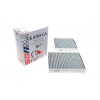 Фільтр салону Citroen C3/C4/Peugeot 207/208 09- (вугільний) (к-кт 2шт.)