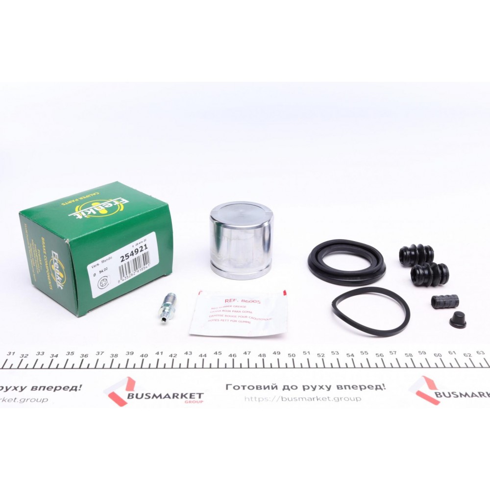 Ремкомплект супорта (переднього) Suzuki Grand Vitara 1.6 16V -98 (d=54mm) (+поршень) (Tokico)