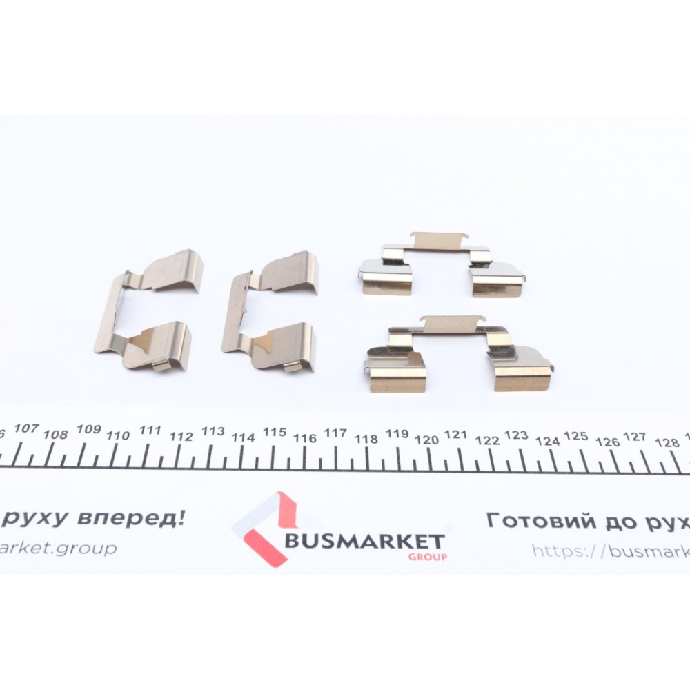Планка супорта (переднього) прижимна (к-кт) Renault Megane/Dacia Logan 96- (Lucas)