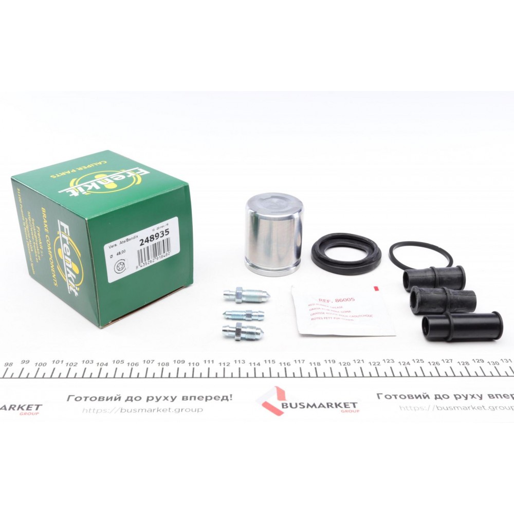 Ремкомплект супорта (переднього) VW Caddy -92 (d=48mm)(+ поршень) (Ate)