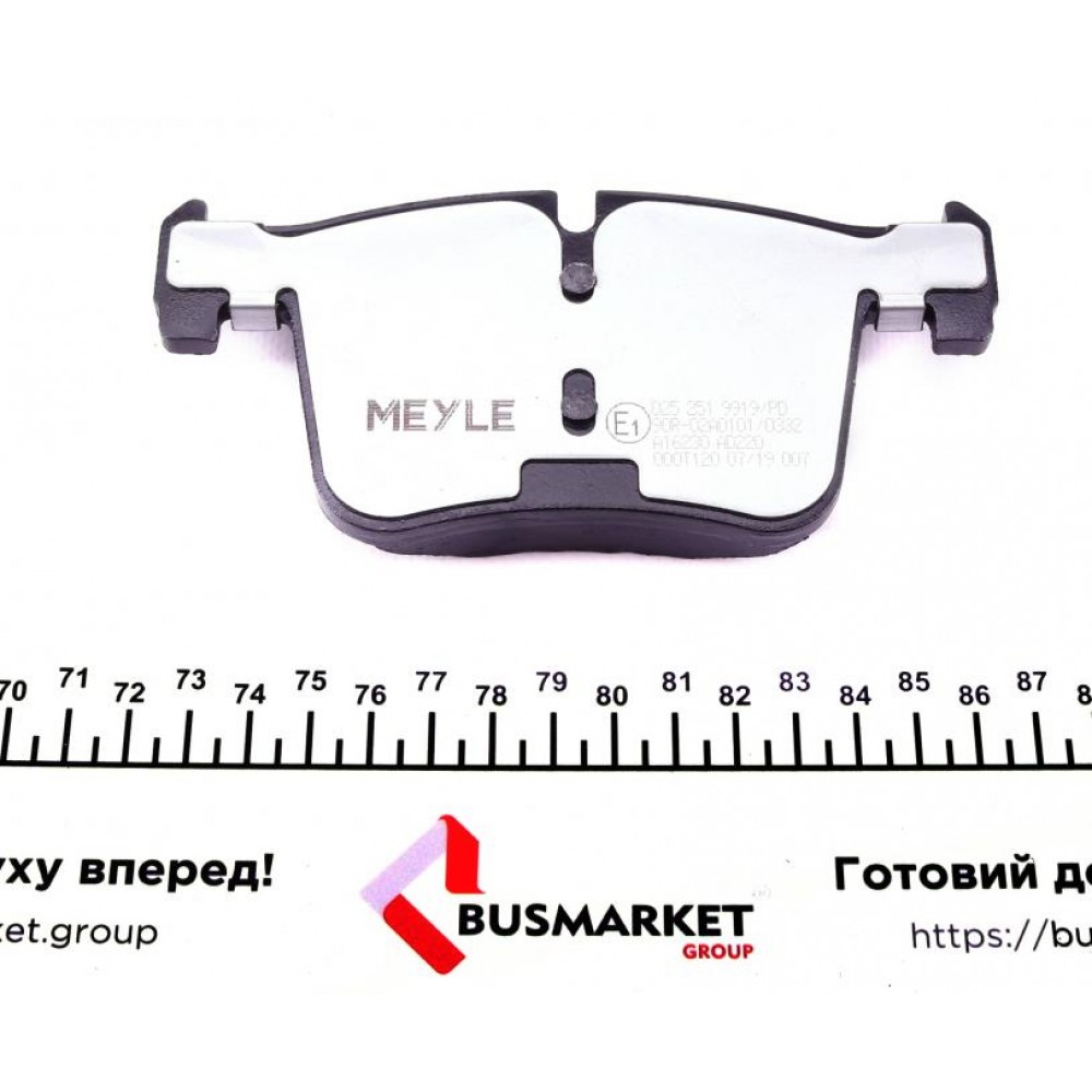 Колодки гальмівні (передні) BMW 1 (F20)/2 (F22)/3 (F30)/4 (F32) 11-