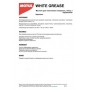 Змазка універсальна (спрей/біла/літіева) White Grease (400g) (106556)