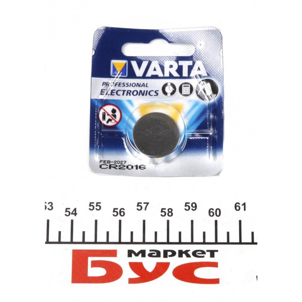 Батарейка Varta CR2016
