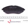 Колодки гальмівні (передні) Daewoo Lanos/Chevrolet Aveo 03- (Akebono)