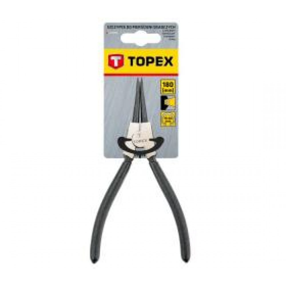 Щипцы прямые для внешних стопорных колец 1.8mm/19-60 mm/ L=180 mm