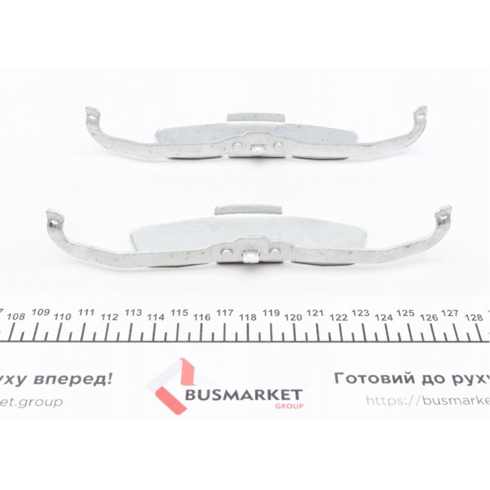 Планка супорта (переднього) прижимна (к-кт) VW Golf VI 08- (Ate)