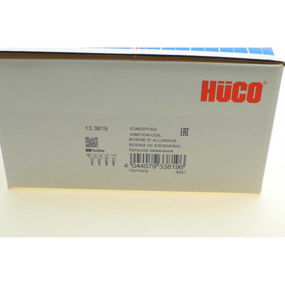 Котушка запалювання Citroen Berlingo/Peugeot Partner 1.6 08- (HÜCO)