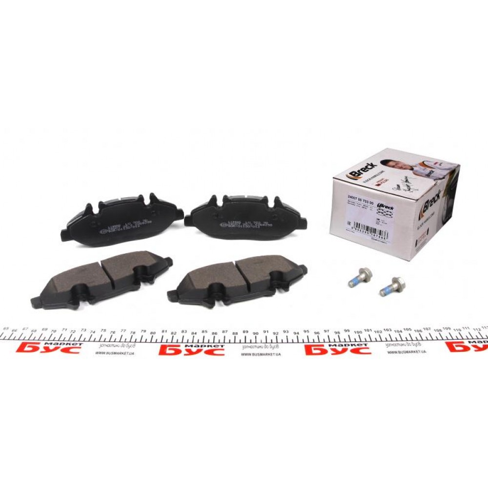 Колодки гальмівні (передні) MB Vito (W639) 03-