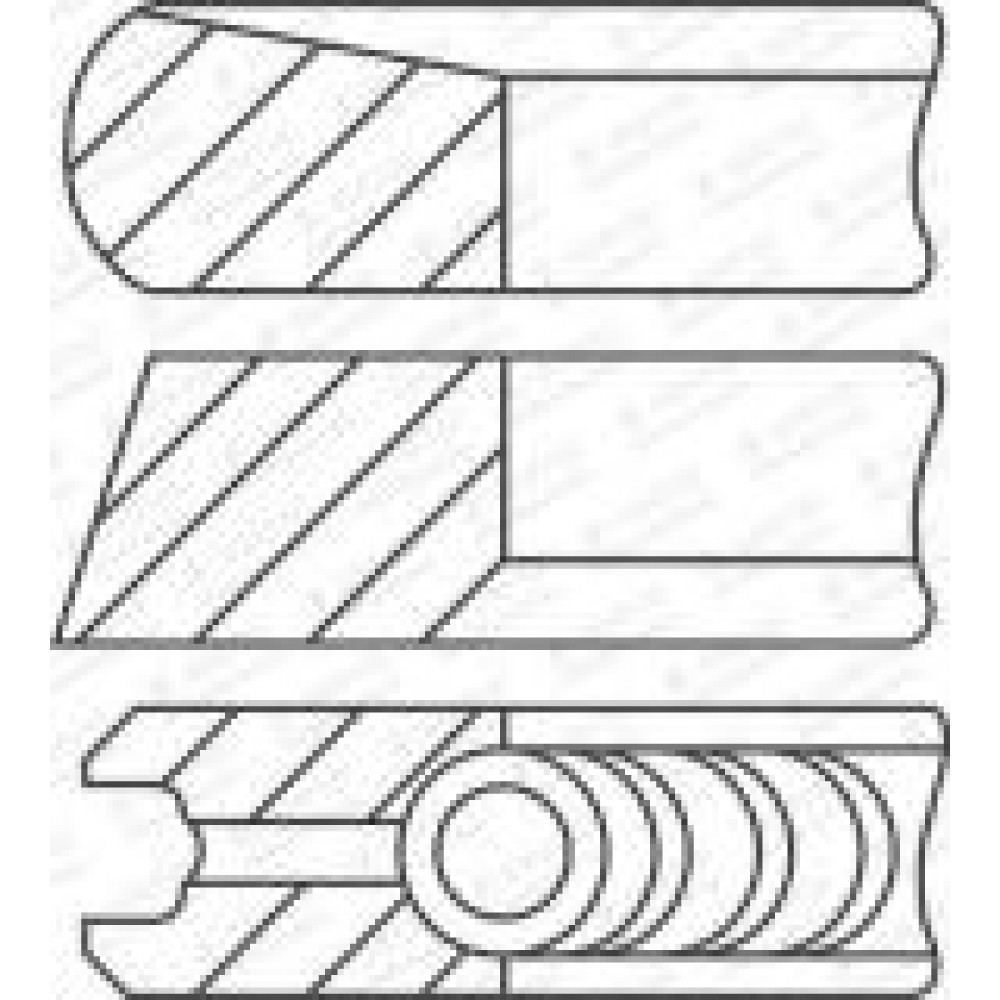 Кільця поршневі Citroen C4/C5/Peugeot 308/508/3008 2.0HDi/BlueHDi 09- (85.0mm/STD)