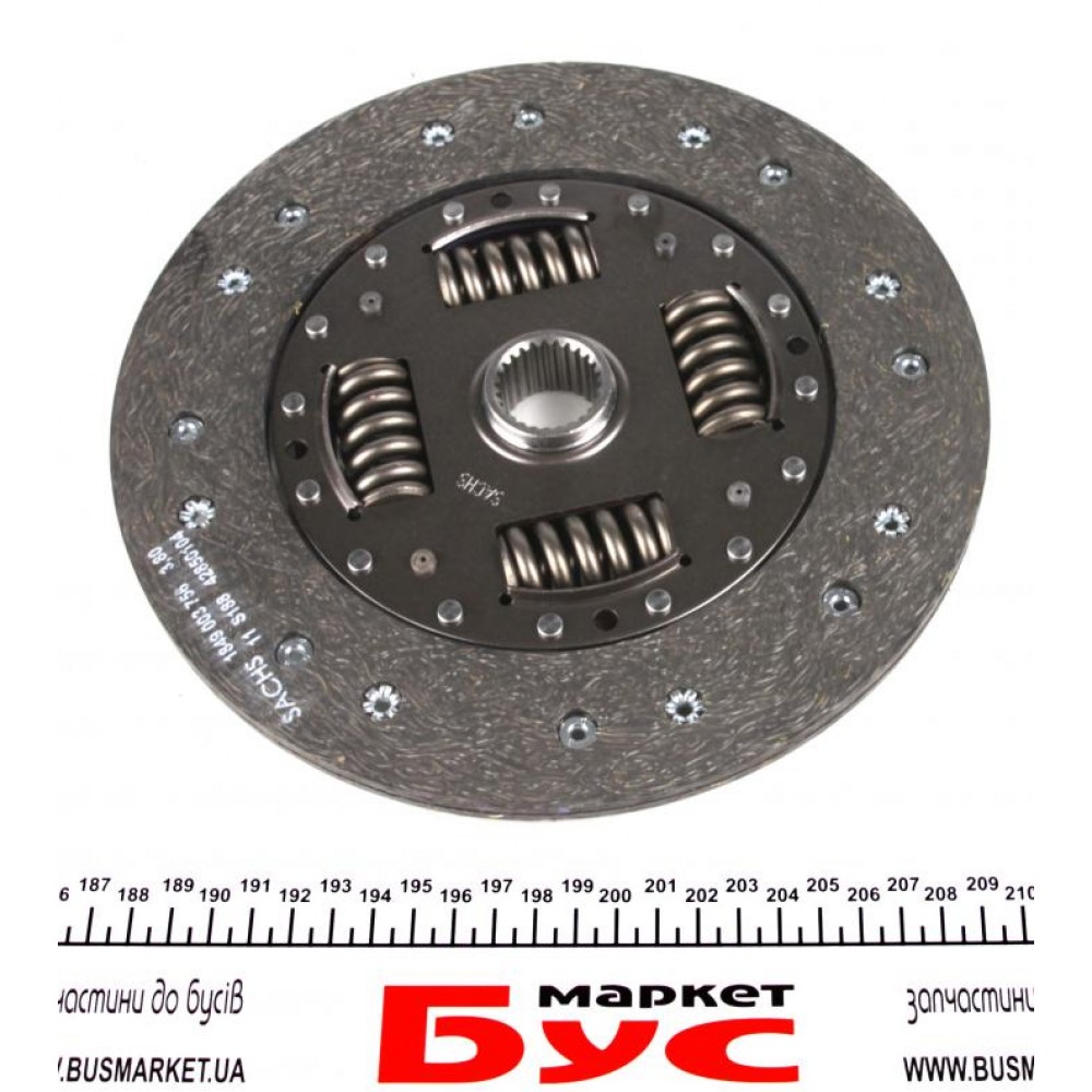 Комплект зчеплення MB Sprinter 2.2CDI OM646 06- (d=240mm/z=26)