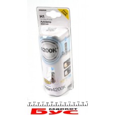 Автолампа H1 12V 55W P14.5s Xenon 4200K (блістер/2шт.)