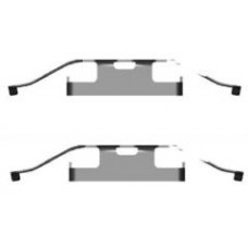 Планка супорта (заднього) прижимна (к-кт) VW T5/Touareg 03- (Teves)