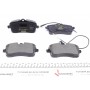 Колодки гальмівні (передні) Peugeot 407 1.6HDI/1.8/2.0/2.0HDI 04- (Lucas) Q+ (з датчиком)