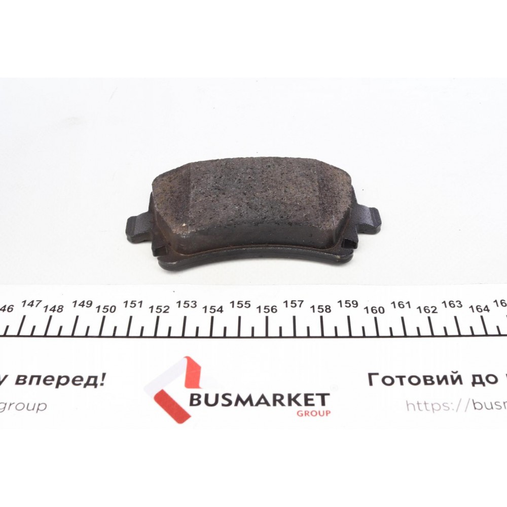 Колодки гальмівні (задні) VW Caddy 03-15 (Lucas-Girling) (з низьким продукуванням пилу)