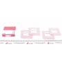 Кільця поршневі Smart Roadster/Cabrio 0.7 03-05 (66.50mm/STD) (1.2-1.2-2.5)