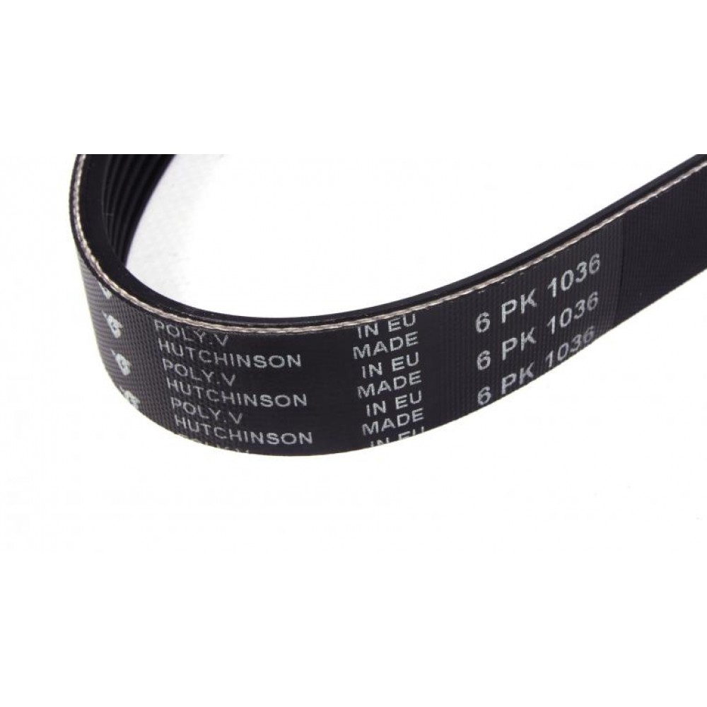 Ремінь генератора Fiat Bravo 1.9TD/JTD 96-01/1.6 D Multijet 07- (6PK1036)