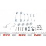 Комплект пружинок колодок ручника Ford Transit 86-91 (254x70)
