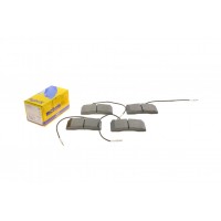 Колодки гальмівні (передні) Citroen C8 02-/Peugeot 208 12-/ 3008 09-17/ 607/807 02- (з датчиками)