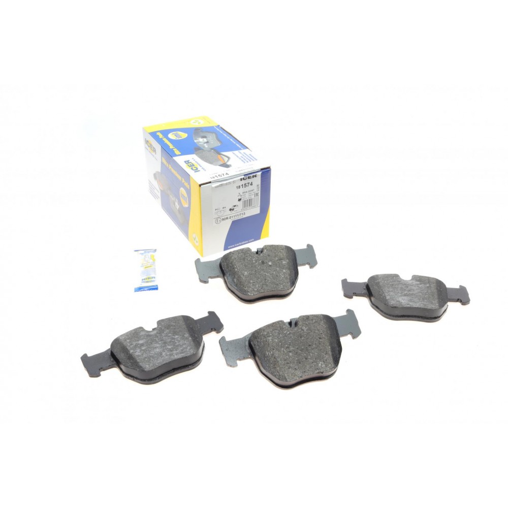 Колодки гальмівні (передні) Range Rover III 02-12 (Ate-Teves)