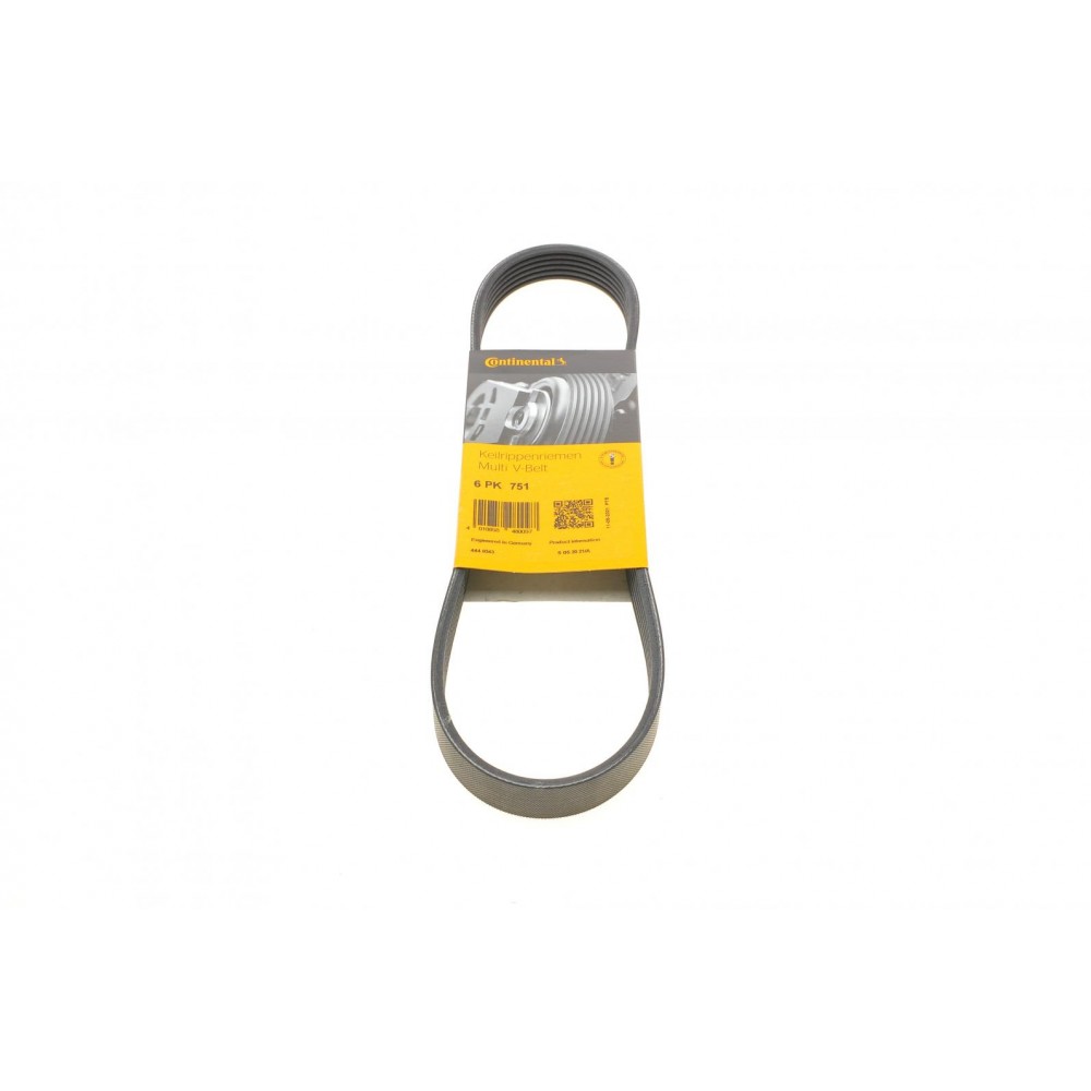 Ремінь генератора Peugeot Partner 1.8/VW Polo 1.0-1.6 (-AC/-PS) 97-02/VW Caddy 1.4/1.6 (ALT) 95-04