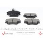 Колодки гальмівні (передні) Renault Megane I 96-03 (Lucas - Girling)/(з датчиками)