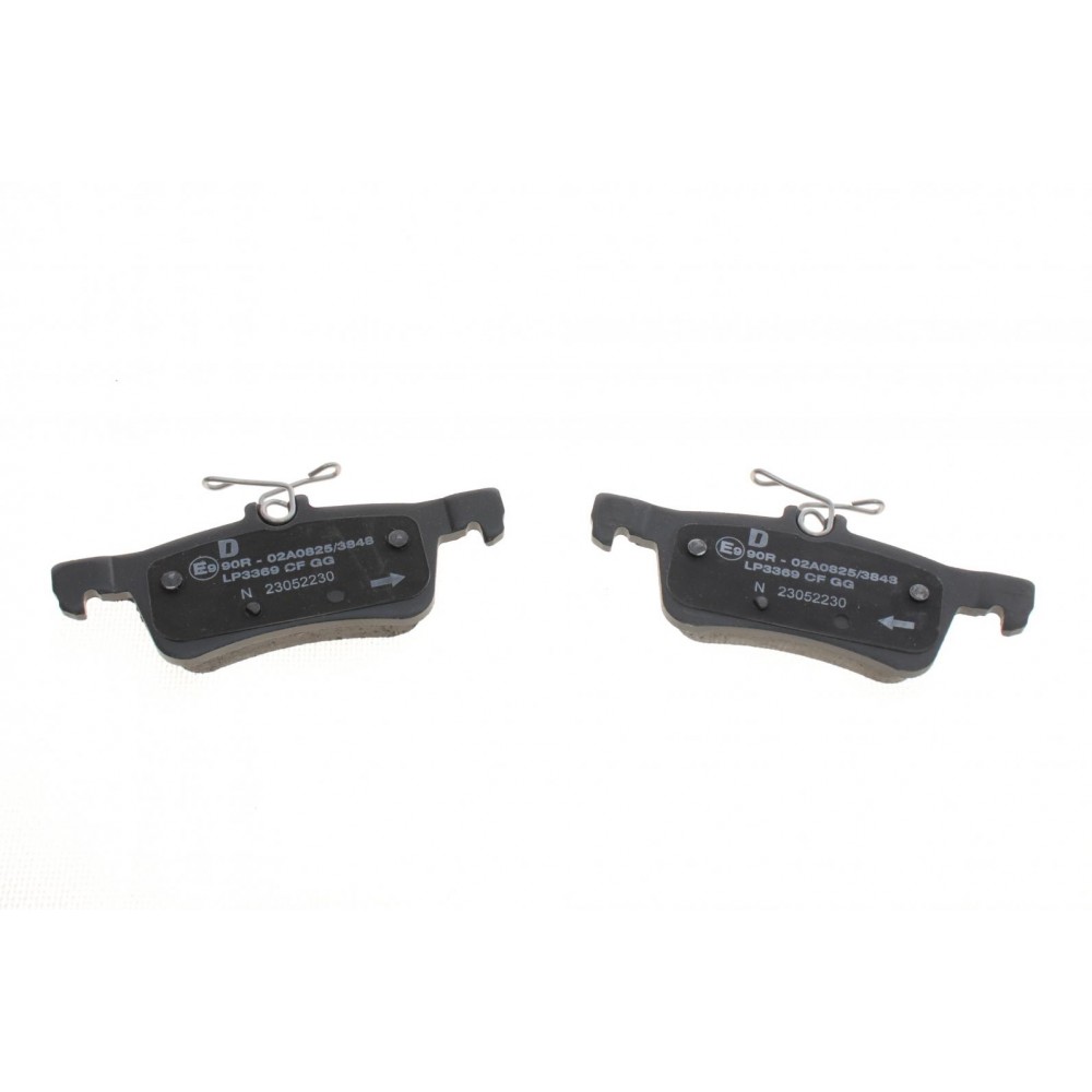 Колодки гальмівні (задні) Ford Fiesta 1.0 EcoBoost 17-/Peugeot 308 1.6 HDi 14-