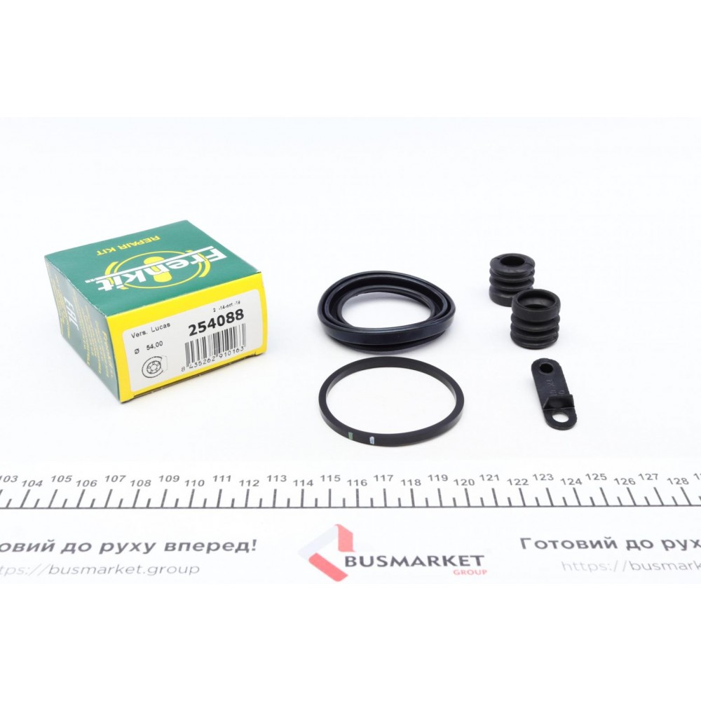 Ремкомплект супорта (переднього) VW Caddy III 03- (d=54mm) (Lucas)(замінено на 254004)