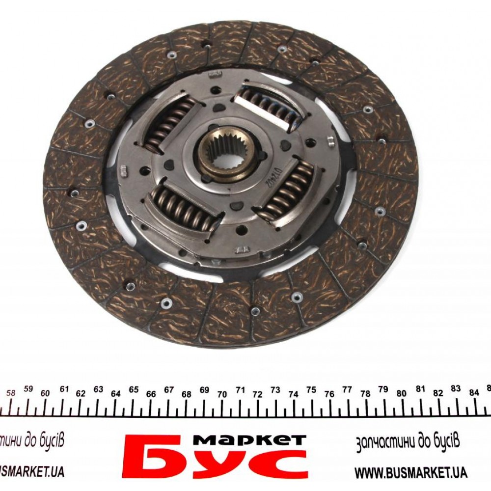 Комплект зчеплення Ford Transit 2.5TD 86-00 (d=242mm) (+вижимний)