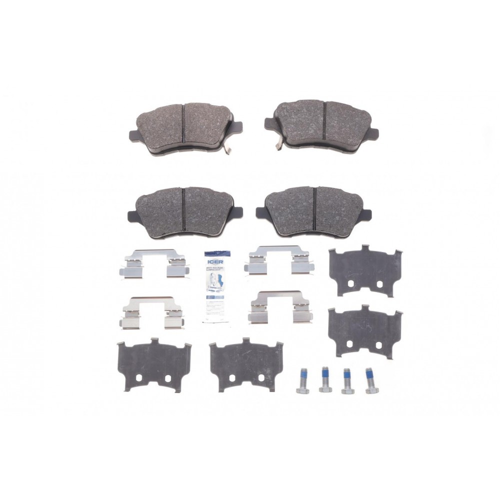 Колодки гальмівні (передні) Ford Transit Courier/Tourneo Courier 14-/Fiesta VI 08-/B-Max 12-