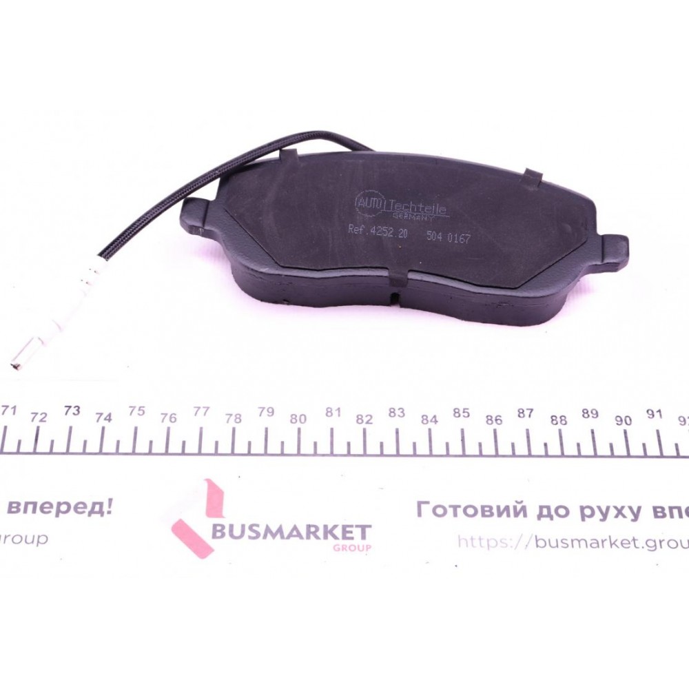 Колодки гальмівні (передні) Fiat Scudo/Peugeot Expert 2.0JTD/HDI 96-