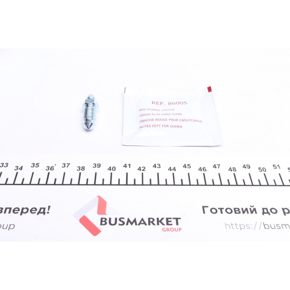 Ремкомплект супорта (переднього) Daewoo Lanos 97- (d=48mm) (+поршень) (Dac)