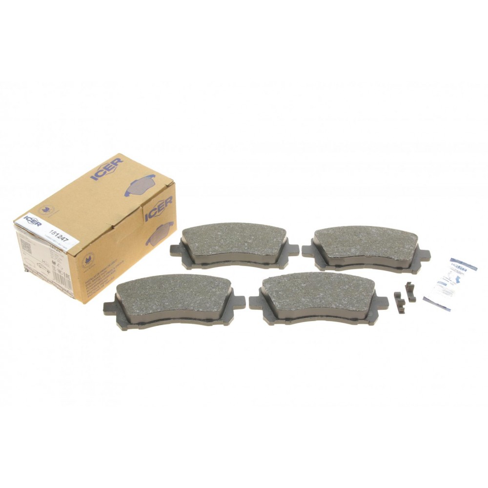 Колодки гальмівні (передні) Subaru Forester/Outback 97-03/Impreza 92-/Legacy 89-03