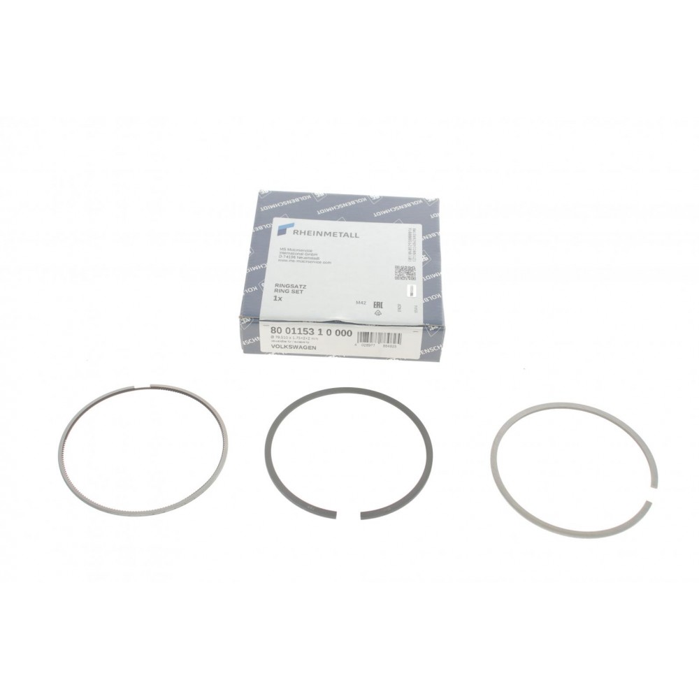 Кільця поршневі VW Passat B8/Touran/Skoda Octavia III 1.6TDI 14- (79.50mm/STD) (1.75-2.0-2.0)